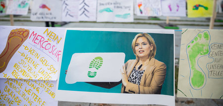 Große Fußstapfen: CDU-Landwirtschaftsministerin Julia Klöckner s...