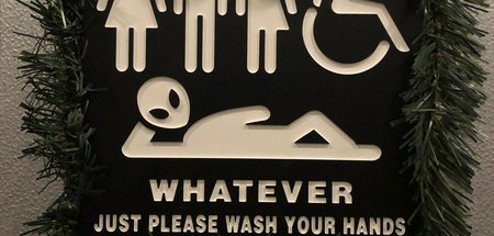 Wer oder was auch immer, Hauptsache Hände waschen. Gechillter Um...