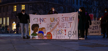 Demonstration zum Frauenkampftag am Montag in Bonn Demonstration zum Frauenkampftag am Montag in Bonn