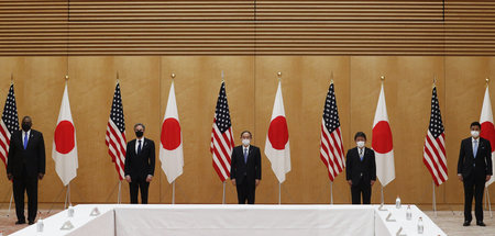 Japanisch-US-amerikanischer Gipfel der Außen- und Verteidigungsm...