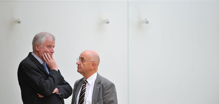 Enge Vertraute: Der frühere Ministerpräsident Bayerns, Horst See... Enge Vertraute: Der frühere Ministerpräsident Bayerns, Horst See...
