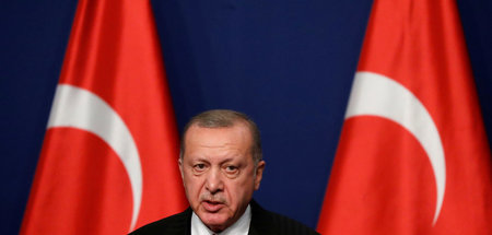 Der türkische Präsident Erdogan (im Bild 2019 in Budapest) will ...
