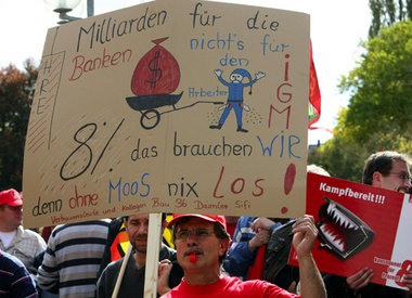 Deutliche Lohnerhöhungen in der Metall-Tarifrunde könnten zur St...