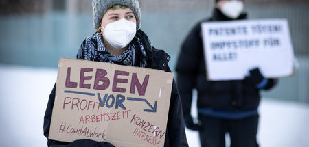 Aktivisten der Zero-Covid-Initiative (Februar 2021) Aktivisten der Zero-Covid-Initiative (Februar 2021)