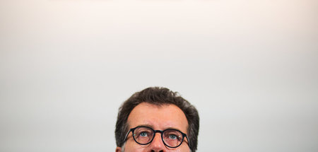 Exaufsichtsratschef Hans-Jörg Vetter schaute nur mal kurz bei de...