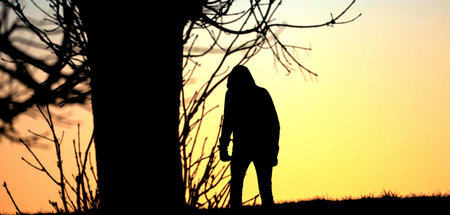 Wahninniger, Gott, hungriger Zombie? Oder bloß ein Spaziergänger...