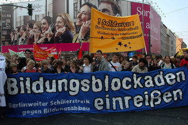 »Schule für alle«-Protestaktion in Berlin (24.4.2007)