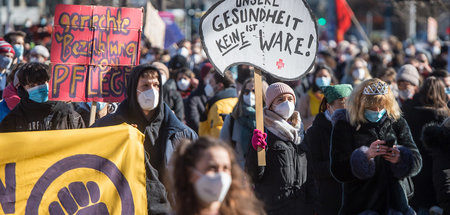 Verbesserungen im Gesundheitssystem müssen erkämpft werden (Berl...