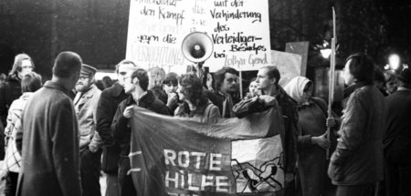 Protestaktion nach dem Tod des Gefangenen Holger Meins (Dortmund...