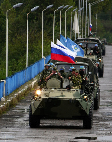 Abzug wie vereinbart  – russische Truppen verlassen die Sicherhe...