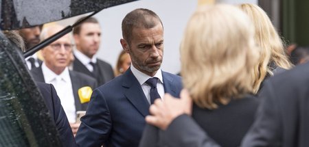 Will bestimmt auch über Wasser gehen: UEFA-Boss Aleksander Cefer...