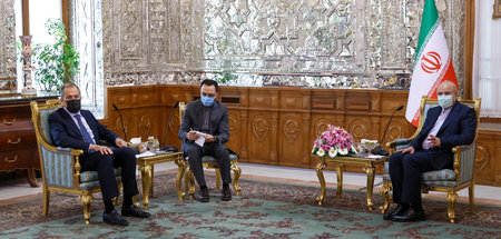 Russlands Außenminister Lawrow zu Besuch in Teheran (13.4.2021)