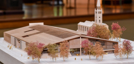 Das Modell für das Museum des 20. Jahrhunderts von Herzog und de