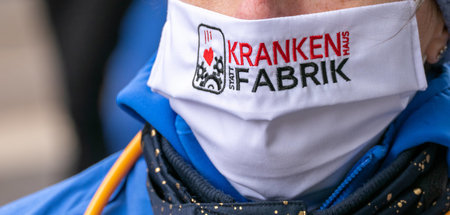 Protest am Internationalen Tag der Pflege (12.5.2020, Berlin)