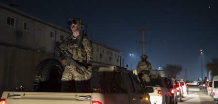 Sollen doch länger in Afghanistan bleiben: US-Soldaten auf dem B...