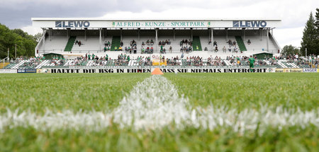Bisher flutlichtfrei: Der Alfred-Kunze-Sportpark