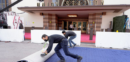 Mühsame Nebenrolle: Vorbereitungen für die Oscarverleihung in de...