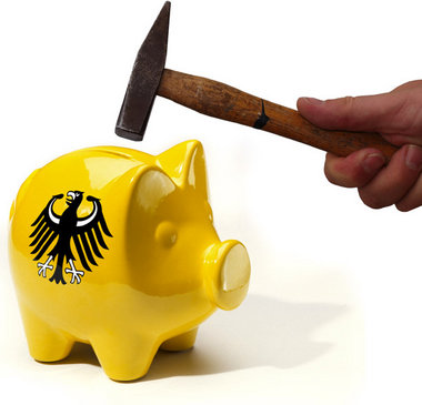 Als erster am Hammer: Bayerns Finanzminister Erwin Huber Als erster am Hammer: Bayerns Finanzminister Erwin Huber