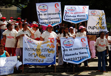Frauenprotest in Caracas gegen reaktionären Richterspruch