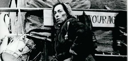 Helene Weigel als Mutter Courage