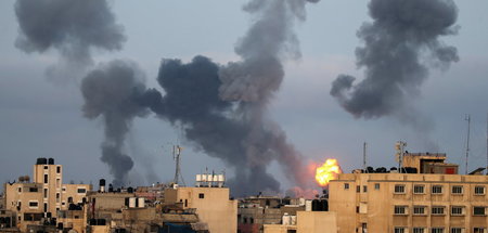 Bei Angriffen der israelischen Armee auf Ziele im Gazastreifen s... Bei Angriffen der israelischen Armee auf Ziele im Gazastreifen s...