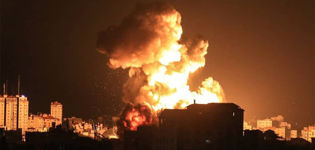 Unter Beschuss: Im Gazastreifen sind seit Montag mehr als 80 Men...
