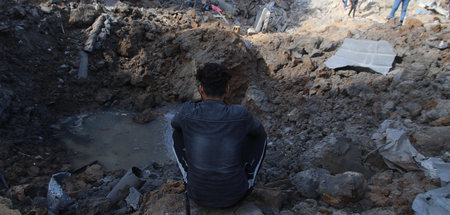 Gaza liegt schon seit dem letzten Krieg in Trümmern ...