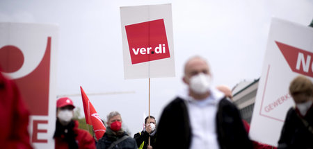 Vor der Bundestagswahl setzt Verdi auf Diskussionsrunden und Umf...