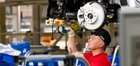 »Werkbank deutscher Firmen«: Volkswagen-Werk in Poznan