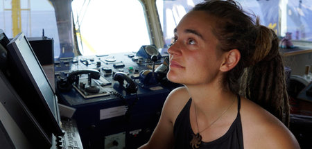 Carola Rackete an Bord der »Sea-Watch 3« (20.6.2019)