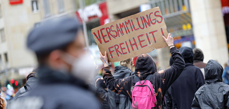 Protest gegen die CDU-FDP-Landesregierung in Köln am Sonnabend
