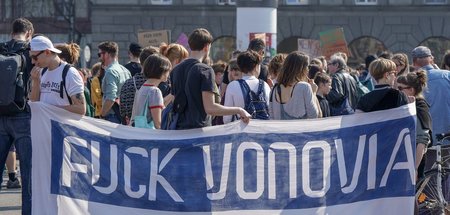 Viele Mieterinnen und Mieter sind nicht gut auf Konzerne wie Von...