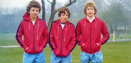 Paul Stewart (l.) wurde als Teenager täglich von seinem Trainer ... Paul Stewart (l.) wurde als Teenager täglich von seinem Trainer ...