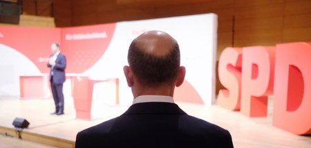 Versucht sich neuerdings als Sympathieträger: Olaf Scholz am Son... Versucht sich neuerdings als Sympathieträger: Olaf Scholz am Son...