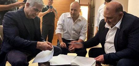 Wohl kein dauerhaftes Zweckbündnis gegen Netanjahu: Jair Lapid, ...