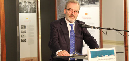 Der Botschafter Spaniens in der BRD, Ricardo Martínez Vázquez, b... Der Botschafter Spaniens in der BRD, Ricardo Martínez Vázquez, b...