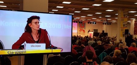 Die richtigen Vergleiche: jW-Kollegin Ulla Jelpke auf der Rosa-L...