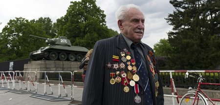David Dushman während einer Gedenkveranstaltung der Ukraine am 8... David Dushman während einer Gedenkveranstaltung der Ukraine am 8...