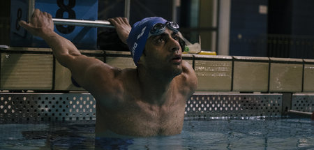 Das Ziel im Blick: Ibrahim Al-Hussein in seinem Metier