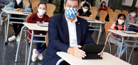 Macht eine schlechte Figur: Der bajuwarische Staatsvorsteher sim...