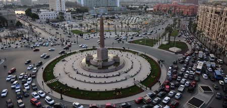 Tahrir-Platz im Zentrum Kairos