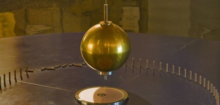 Messinstrument zum Nachweis der Erdrotation: Foucaultsches Pende...