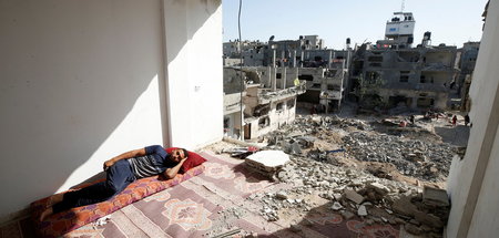Krieg in Gaza war das wichtigste Thema auf der Konferenz der Ara...