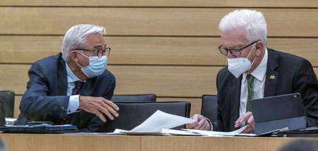 Was er sich auf Bundesebene wünscht, kann er im Land durchsetzen...