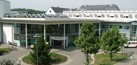 Objekt einer Zusammenlegung: Das Krankenhaus im sächsischen Anna...