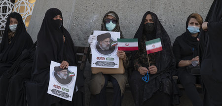 Nur wenige stehen hinter dem neuen iranischen Präsidenten Ebrahi... Nur wenige stehen hinter dem neuen iranischen Präsidenten Ebrahi...