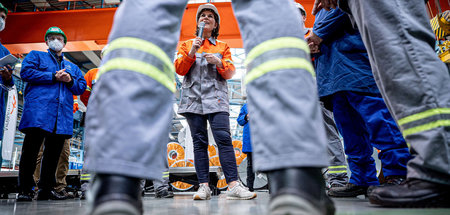 Grünen-Kandidatin Annalena Baerbock will Staatsgeld zur Sicherun...