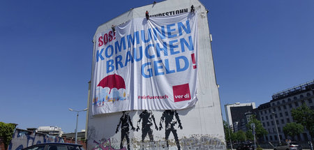 Mehr Geld für die Gemeinden: Protest in Berlin am 3. Juni