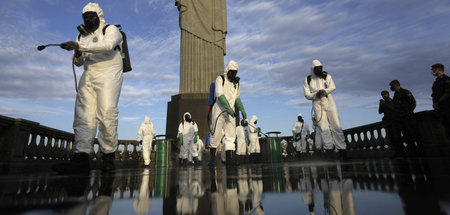 Mit drohender Wucht verhalf die brasilianische Armee ihrem Kandi...