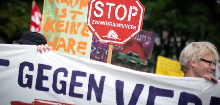 Organisierung und Proteste von Mieterinnen und Mietern können Mi...